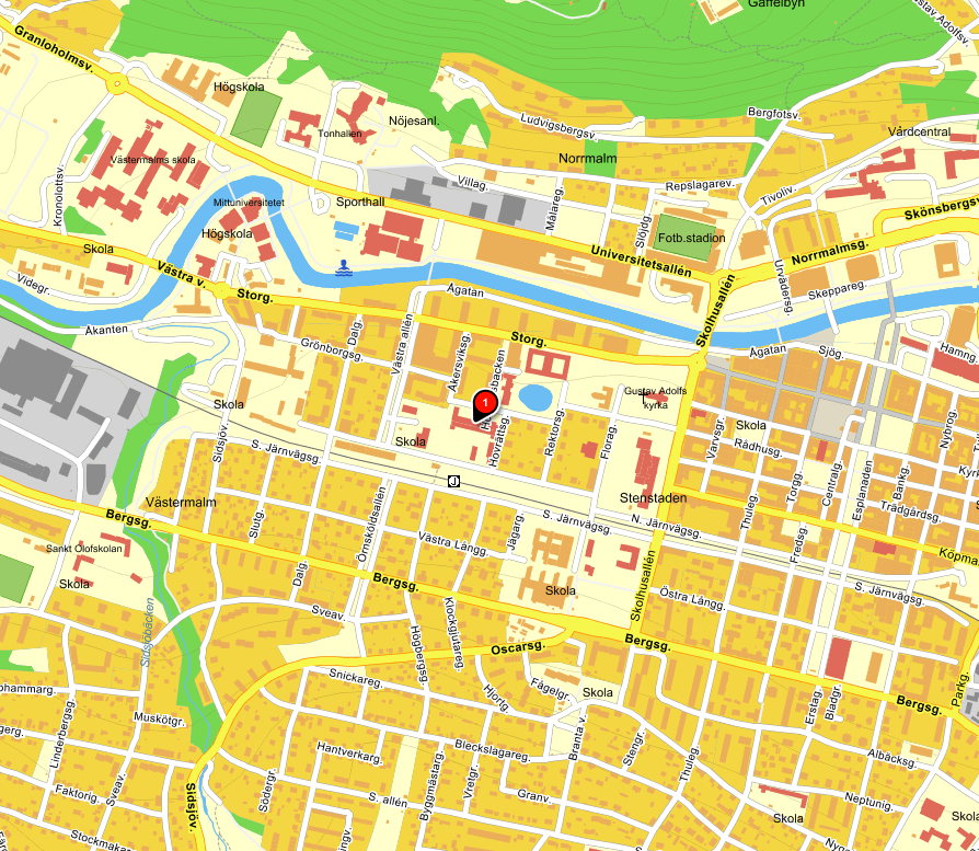 Sundsvall Karte - Sundsvall Sweden Map - ToursMaps.com / Map of sweden